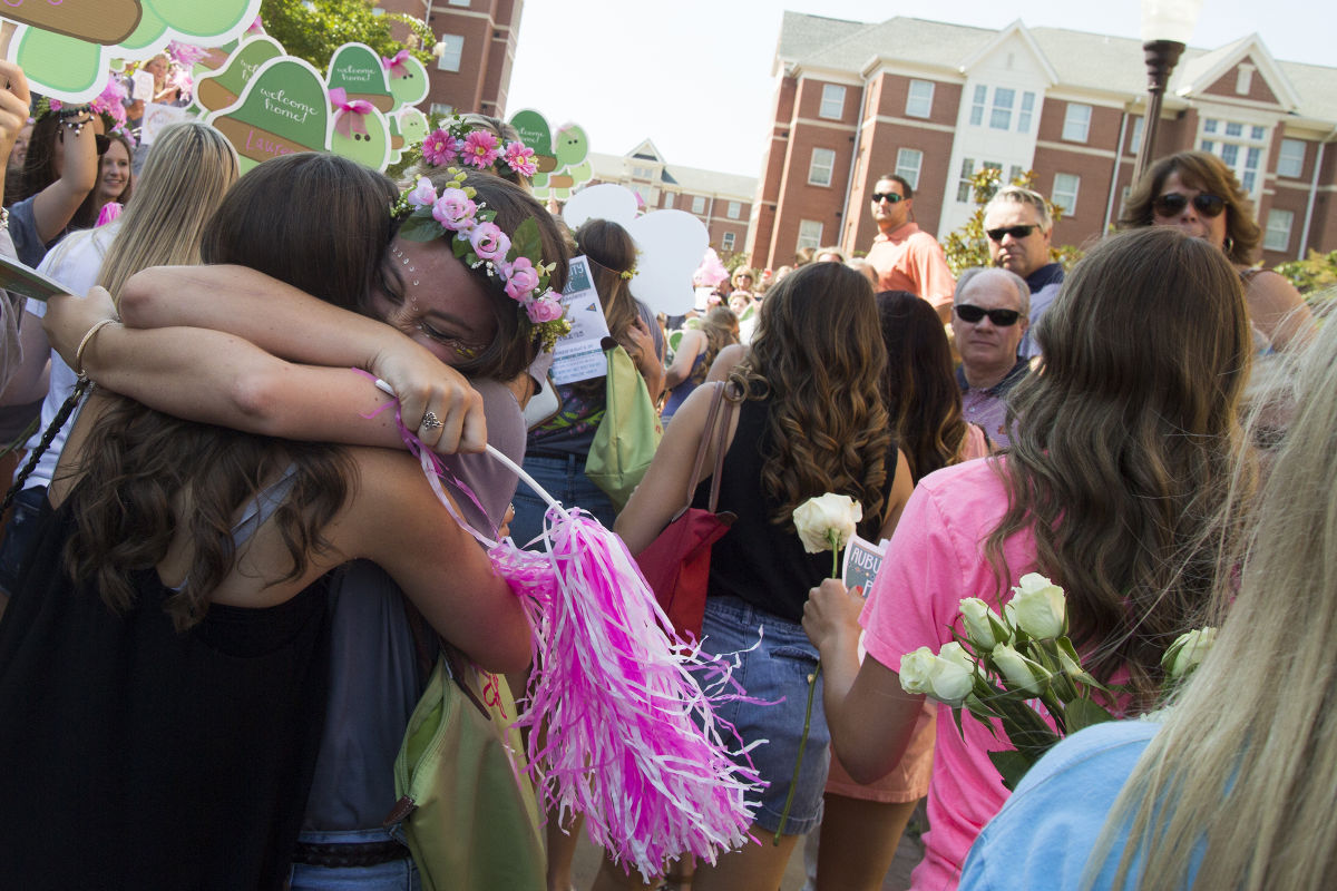 Auburn University bid day 2014